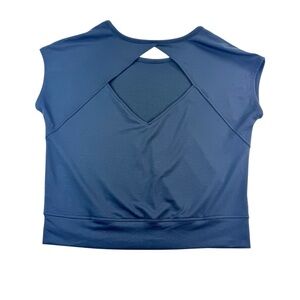 Skora Women's Keyhole Back Active Top - L, Black